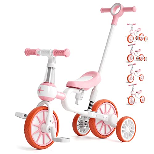 KORIMEFA 5 en 1 Vélo Draisienne Évolutif avec Putter pour