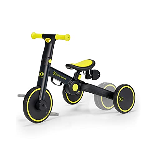 Kinderkraft 4TRIKE Tricycle 3en1, Tricycle pliable, Vélo sans Pédales, Vélo