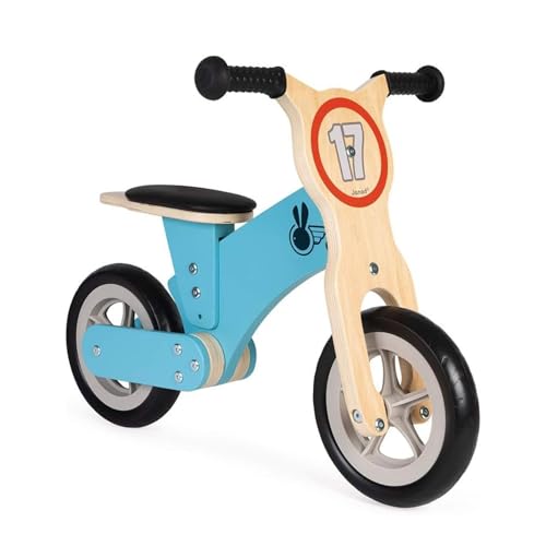 Janod - Draisienne Bikloon Little Racer, Draisienne en Bois -